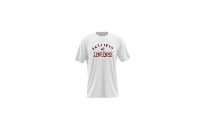 Spartans T-shirt — White
